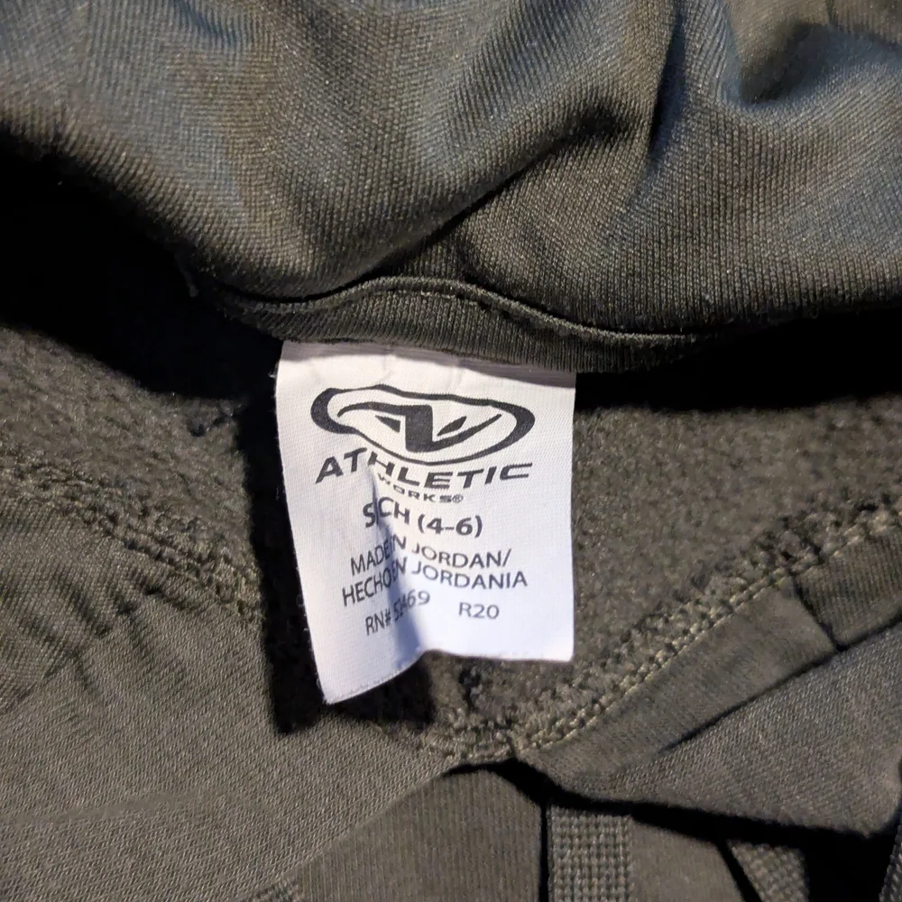 2 Women's Casual Hooded Sweatshirts - Olive Green and Burgundy - Picture 5 of 5